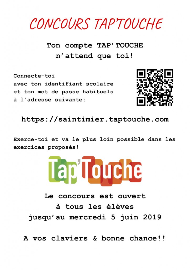 CONCOURS TAP’TOUCHE - Google Docs