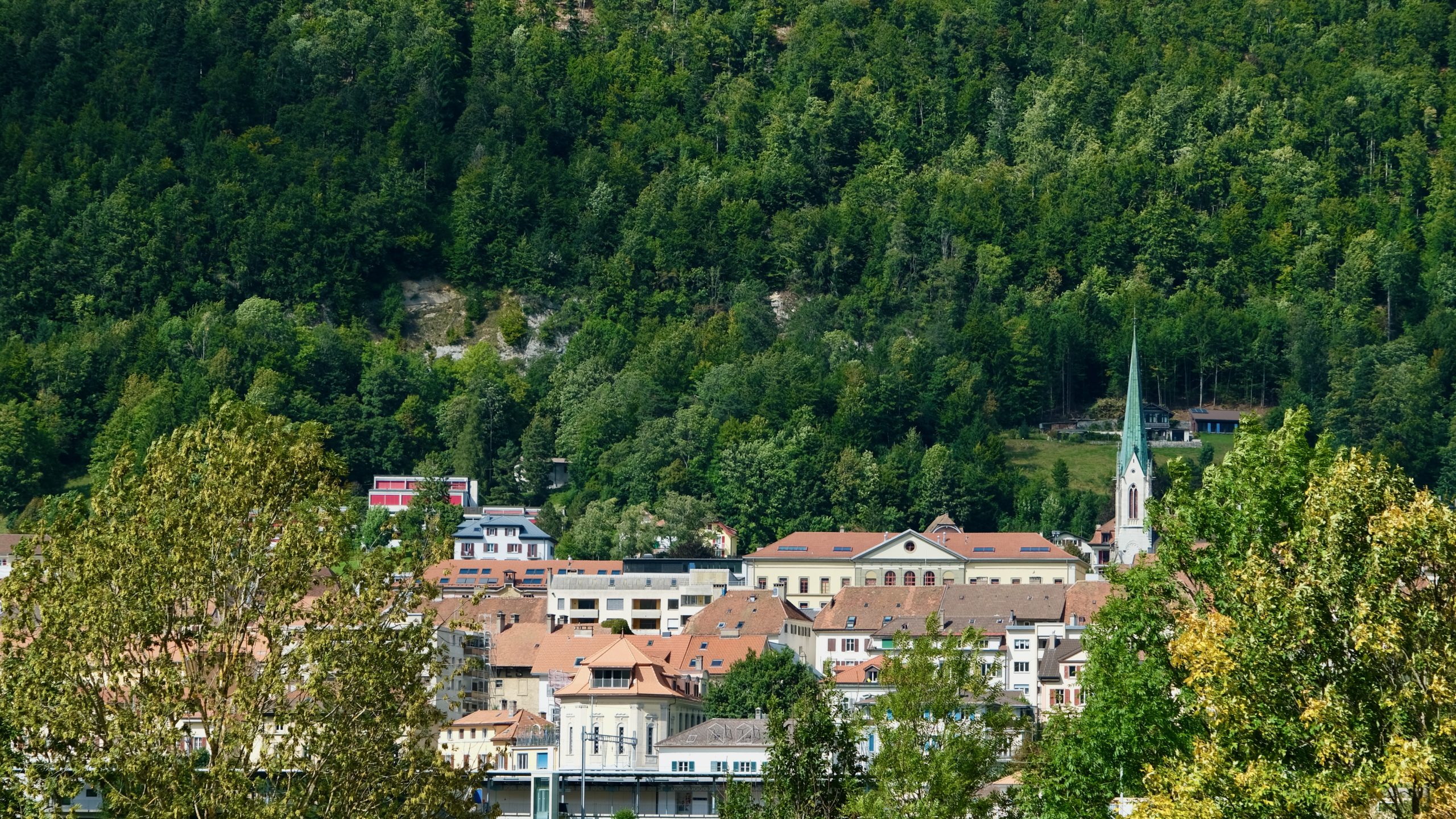 Saint-Imier depuis Les Longines